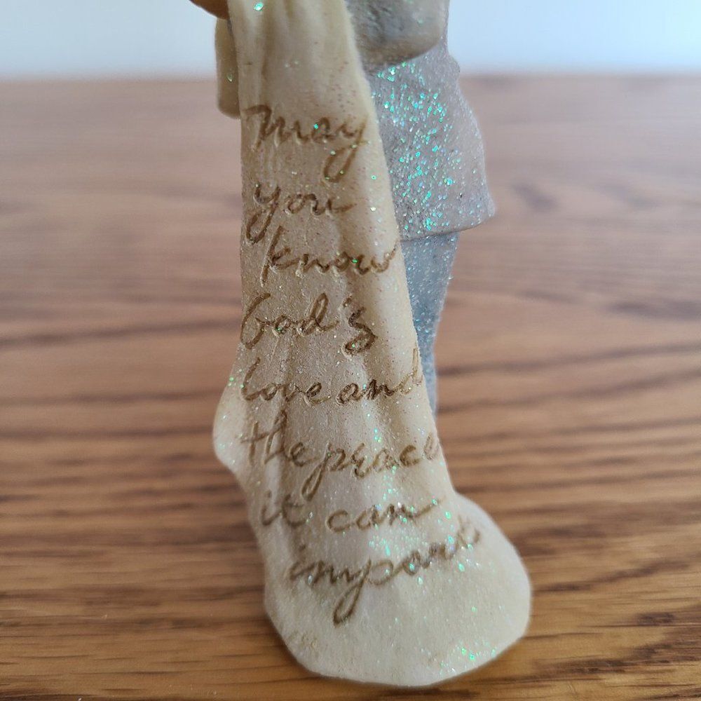 Foundations by Karen Hahn Boy With Bird and Blanket Confirmation Cute Figurine - Picture 7 of 9